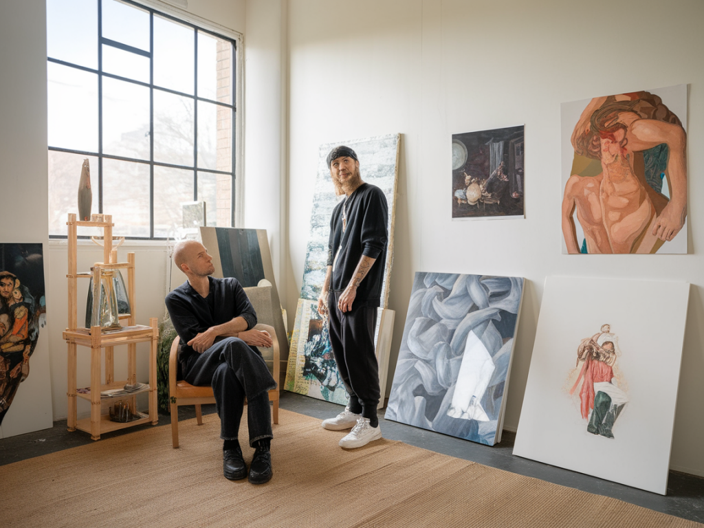 How to structure a ninety-minute studio visit that turns critique into clearer edits and gallery-ready work