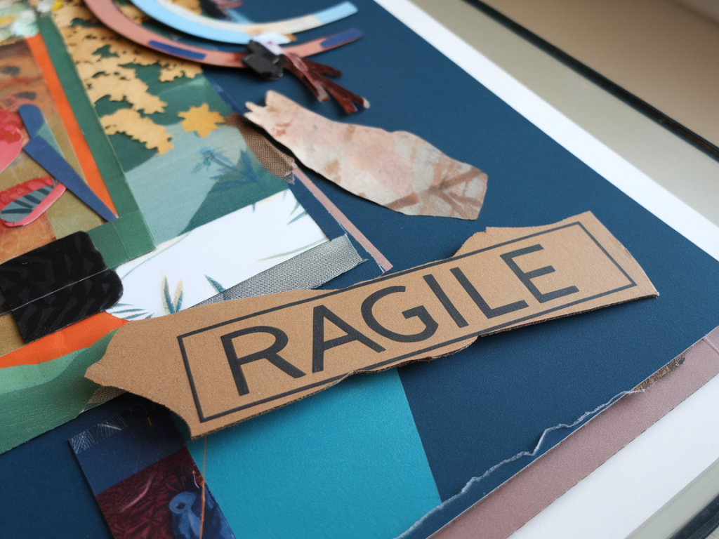 How to stabilise fragile collage edges for shipping: a step‑by‑step packing and reinforcement checklist