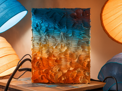 five ways to photograph textured paintings for social media without a light tent