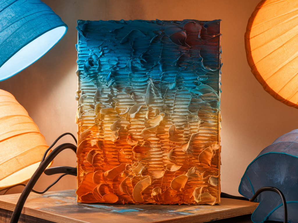 five ways to photograph textured paintings for social media without a light tent