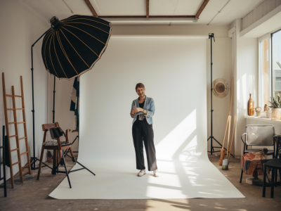studio visit: organising an artist’s routine around natural light and limited space