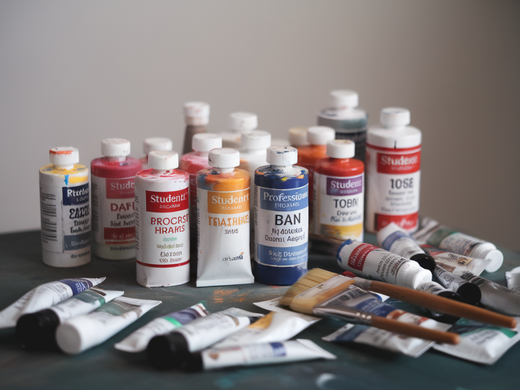When should you upgrade from student to professional acrylics? a practical cost-and-performance checklist for emerging painters